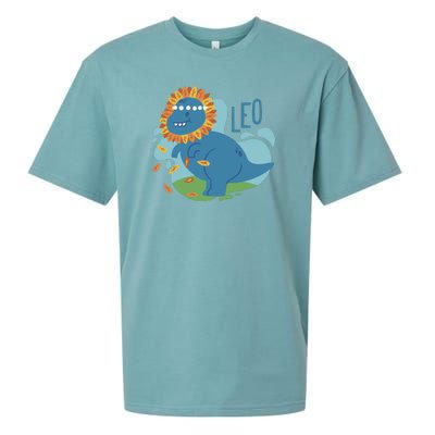 Leo Dinosaur Sueded Cloud Jersey T-Shirt