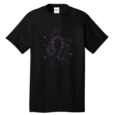 Leo Floral Zodiac Tall T-Shirt