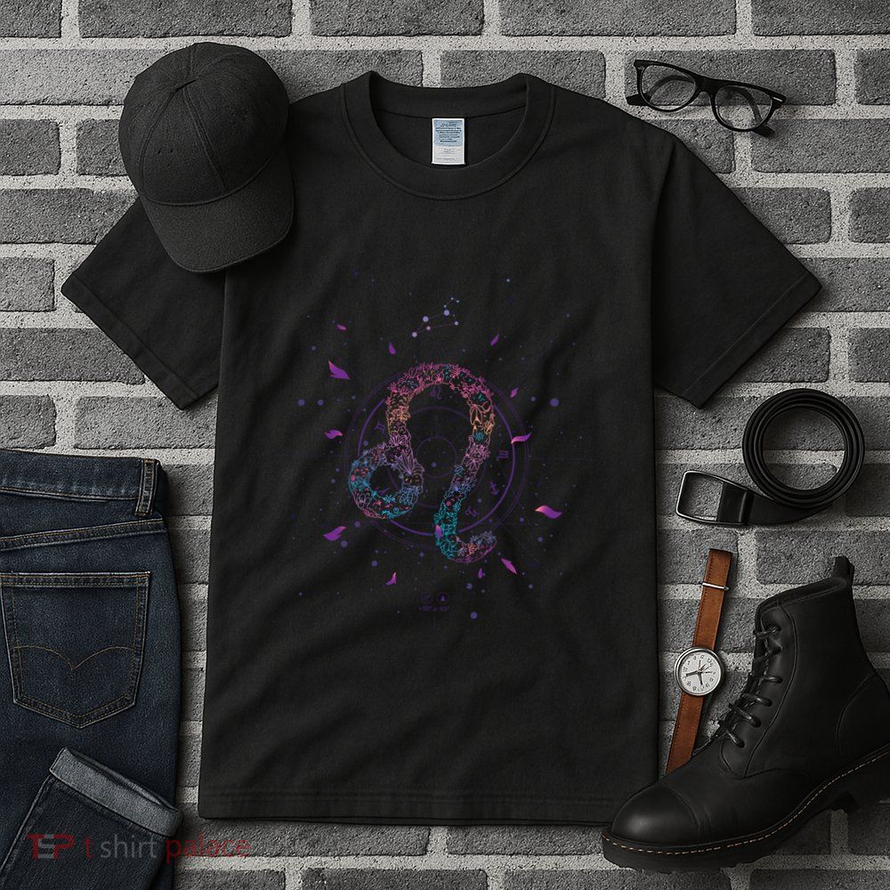 Leo Floral Zodiac Tall T-Shirt