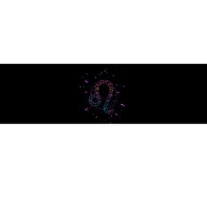 Leo Floral Zodiac Bumper Sticker