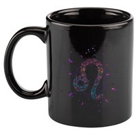 Leo Floral Zodiac 11oz C Handle Ceramic Mug