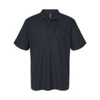 Leo Floral Zodiac Softstyle Adult Sport Polo