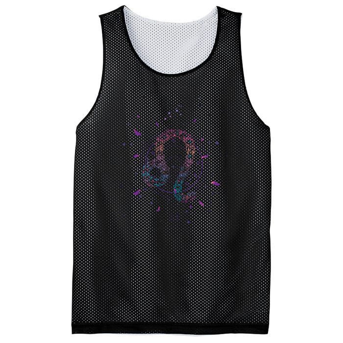 Leo Floral Zodiac Mesh Reversible Basketball Jersey Tank