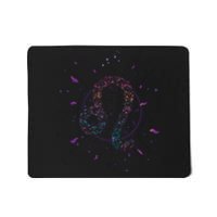 Leo Floral Zodiac Mousepad