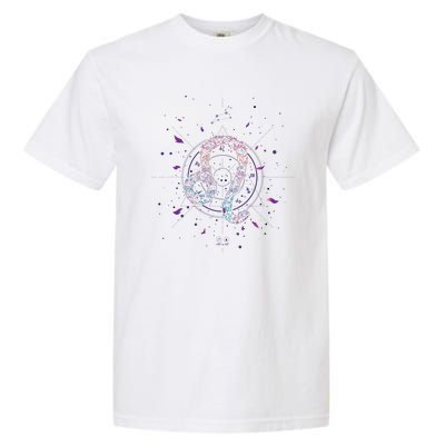 Leo Floral Zodiac Garment-Dyed Heavyweight T-Shirt