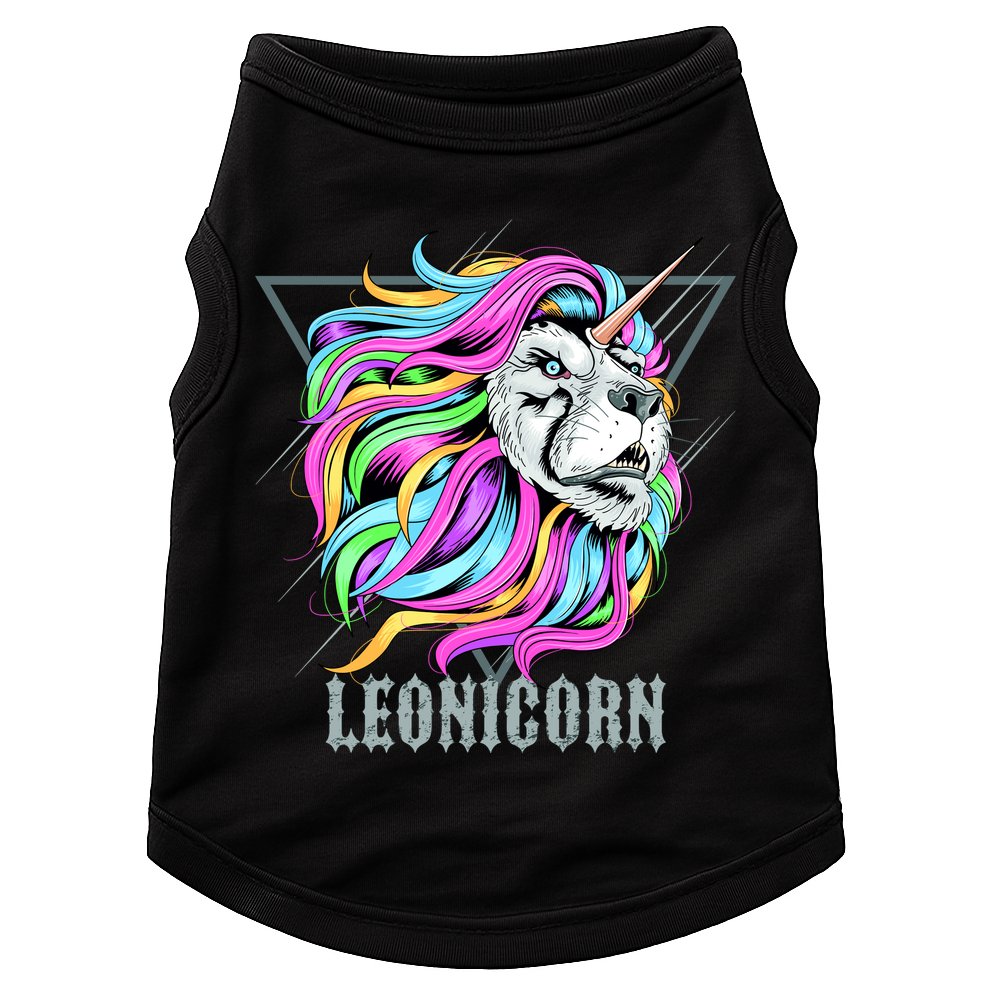 Leo Leonicorn Funny Unicorn Zodiac Sign Doggie Tank