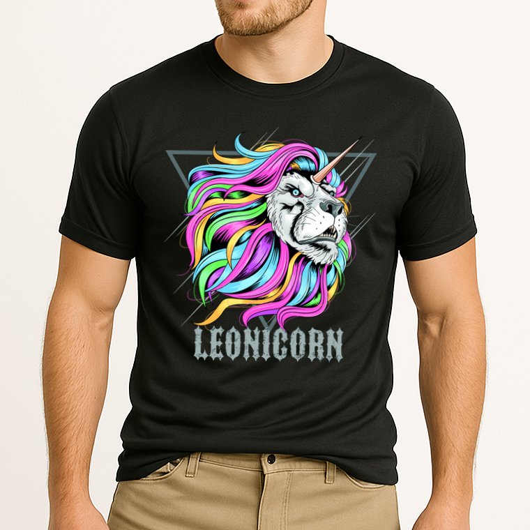 Leo Leonicorn Funny Unicorn Zodiac Sign Cooling Performance Crew T-Shirt
