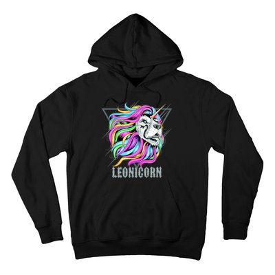 Leo Leonicorn Funny Unicorn Zodiac Sign Hoodie