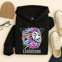 Leo Leonicorn Funny Unicorn Zodiac Sign Hoodie
