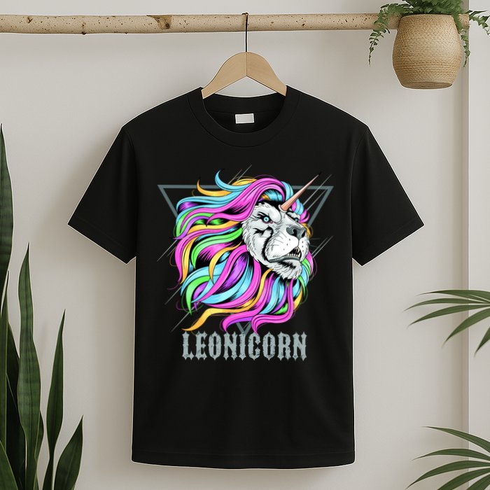 Leo Leonicorn Funny Unicorn Zodiac Sign T-Shirt