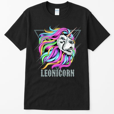 Leo Leonicorn Funny Unicorn Zodiac Sign Tall T-Shirt