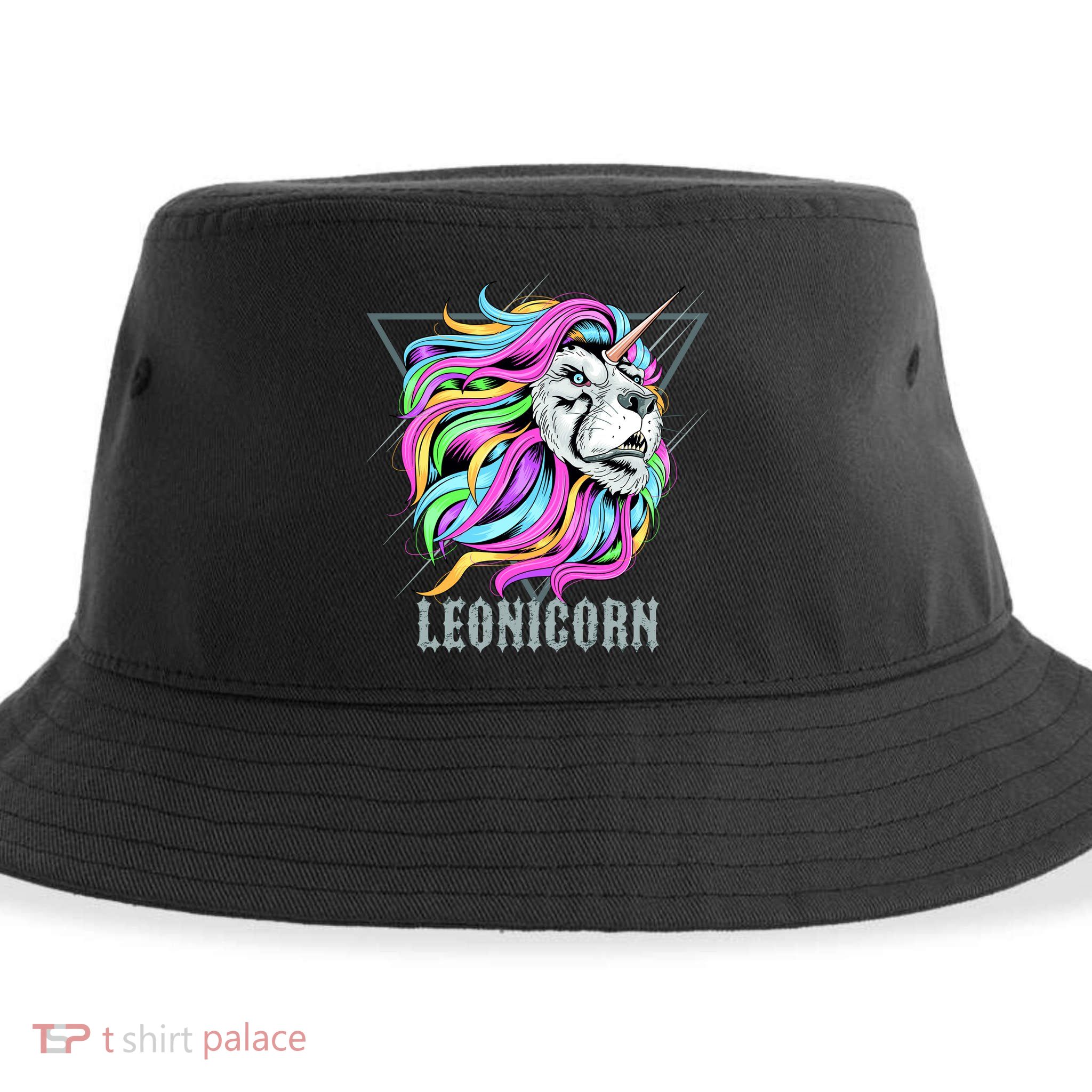 Leo Leonicorn Funny Unicorn Zodiac Sign Sustainable Bucket Hat
