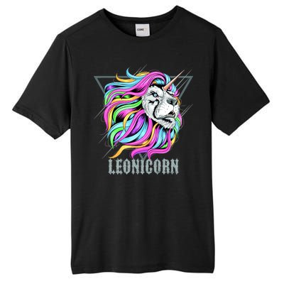 Leo Leonicorn Funny Unicorn Zodiac Sign Tall Fusion ChromaSoft Performance T-Shirt