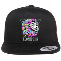 Leo Leonicorn Funny Unicorn Zodiac Sign Flatbill Hat