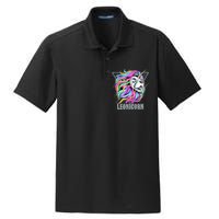 Leo Leonicorn Funny Unicorn Zodiac Sign Dry Zone Grid Polo