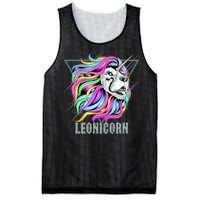 Leo Leonicorn Funny Unicorn Zodiac Sign Mesh Reversible Basketball Jersey Tank