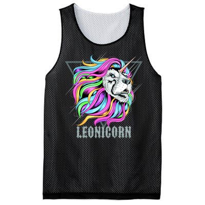 Leo Leonicorn Funny Unicorn Zodiac Sign Mesh Reversible Basketball Jersey Tank