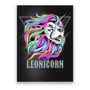 Leo Leonicorn Funny Unicorn Zodiac Sign Poster