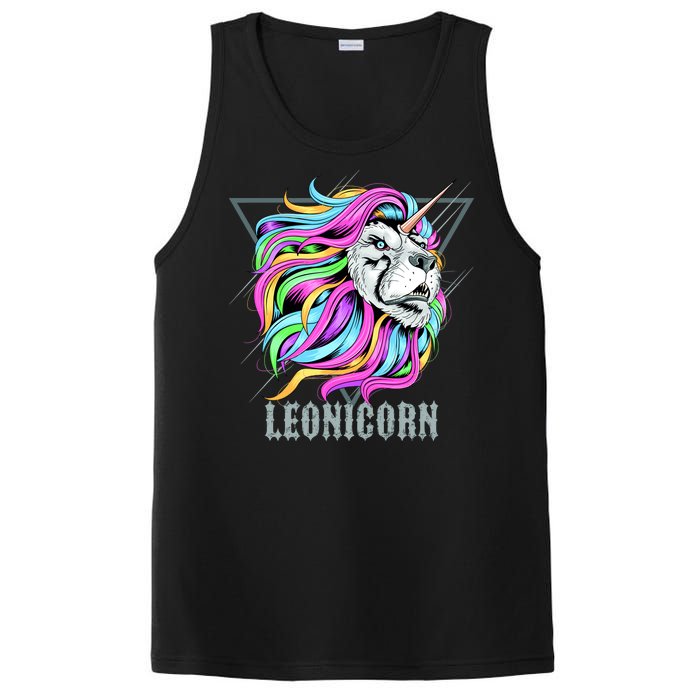 Leo Leonicorn Funny Unicorn Zodiac Sign PosiCharge Competitor Tank