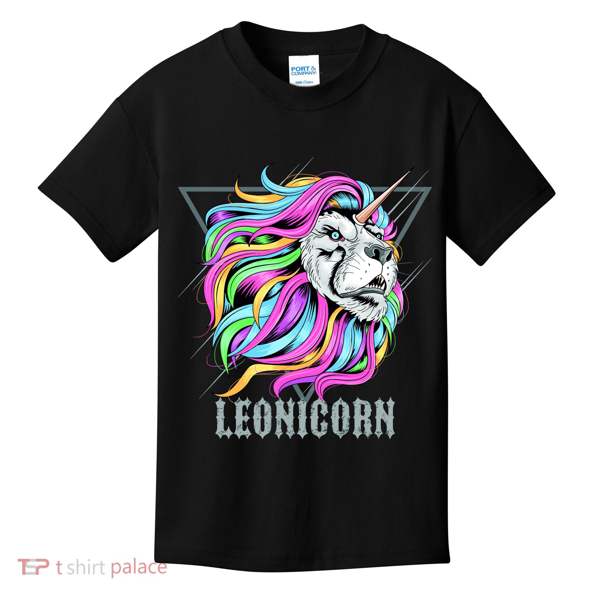 Leo Leonicorn Funny Unicorn Zodiac Sign Kids T-Shirt