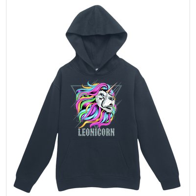 Leo Leonicorn Funny Unicorn Zodiac Sign Urban Pullover Hoodie