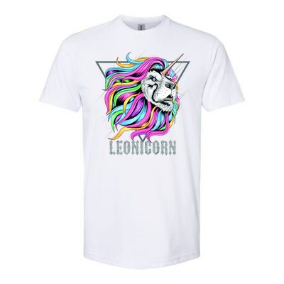 Leo Leonicorn Funny Unicorn Zodiac Sign Softstyle® CVC T-Shirt