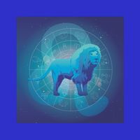 Leo Lion Zodiac Sign Zip Tote Bag