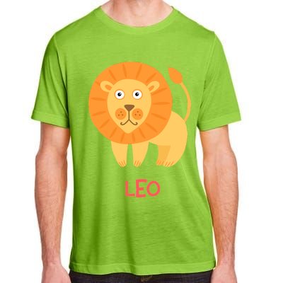 Leo Lion Zodiac sign Cute Adult ChromaSoft Performance T-Shirt