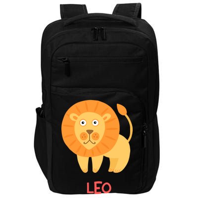 Leo Lion Zodiac sign Cute Impact Tech Backpack