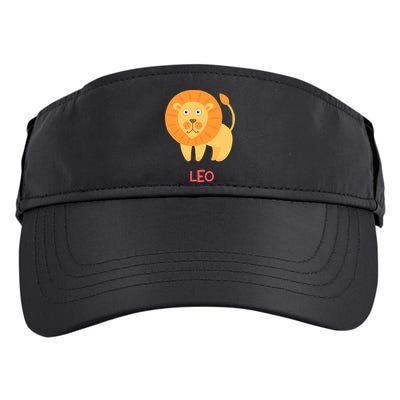 Leo Lion Zodiac sign Cute Adult Drive Performance Visor