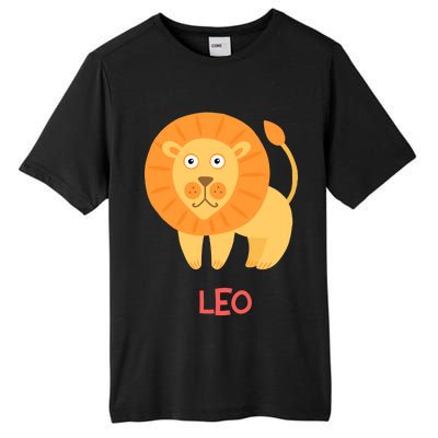 Leo Lion Zodiac sign Cute Tall Fusion ChromaSoft Performance T-Shirt