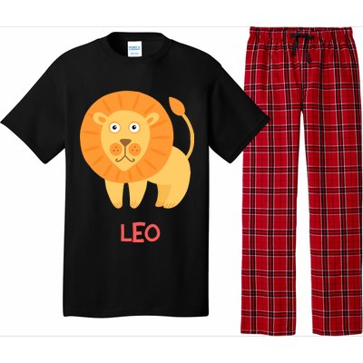 Leo Lion Zodiac sign Cute Pajama Set