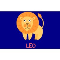 Leo Lion Zodiac sign Cute Bumper Sticker