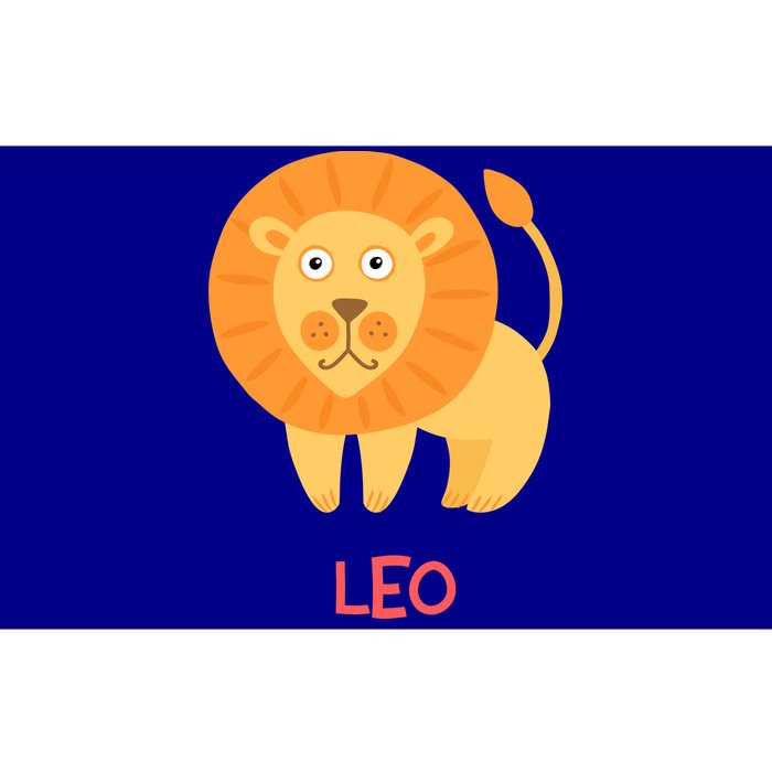 Leo Lion Zodiac sign Cute Bumper Sticker