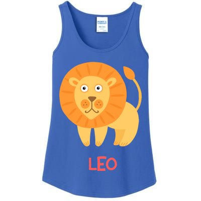 Leo Lion Zodiac sign Cute Ladies Essential Tank