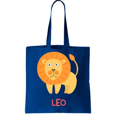 Leo Lion Zodiac sign Cute Tote Bag