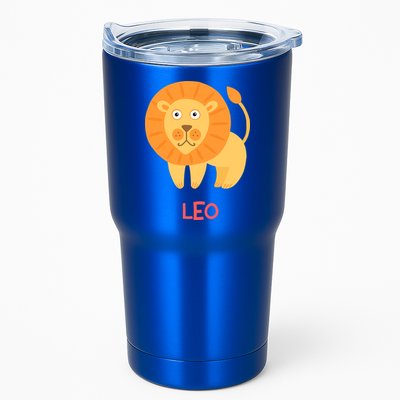 Leo Lion Zodiac sign Cute Tumbler