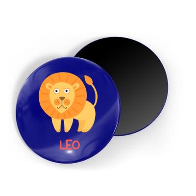 Leo Lion Zodiac sign Cute Magnet