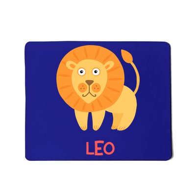 Leo Lion Zodiac sign Cute Mousepad