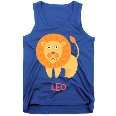 Leo Lion Zodiac sign Cute Tank Top