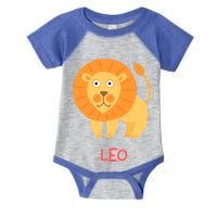 Leo Lion Zodiac sign Cute Infant Baby Jersey Bodysuit