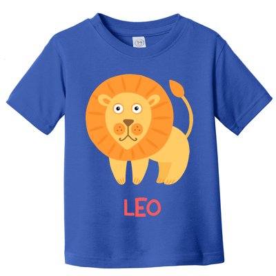 Leo Lion Zodiac sign Cute Toddler T-Shirt