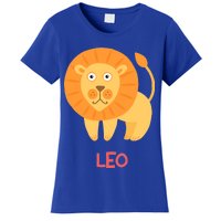 Leo Lion Zodiac sign Cute Women's T-Shirt