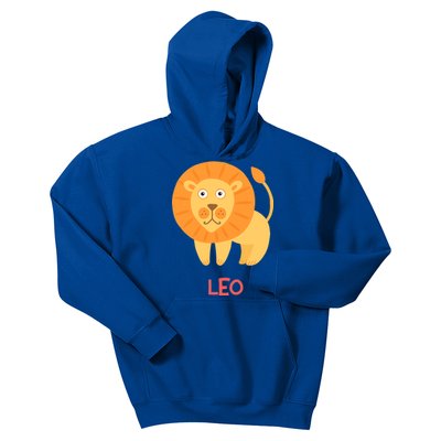 Leo Lion Zodiac sign Cute Kids Hoodie