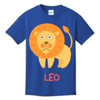 Leo Lion Zodiac sign Cute Kids T-Shirt