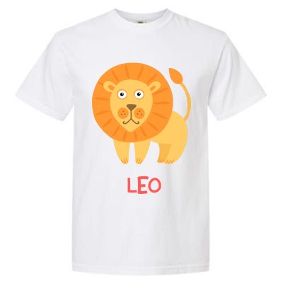 Leo Lion Zodiac sign Cute Garment-Dyed Heavyweight T-Shirt