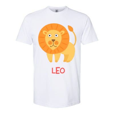 Leo Lion Zodiac sign Cute Softstyle® CVC T-Shirt