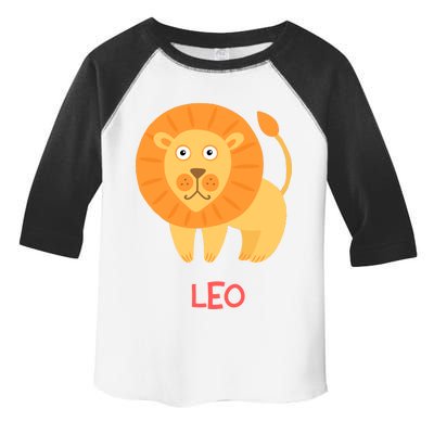 Leo Lion Zodiac sign Cute Toddler Fine Jersey T-Shirt