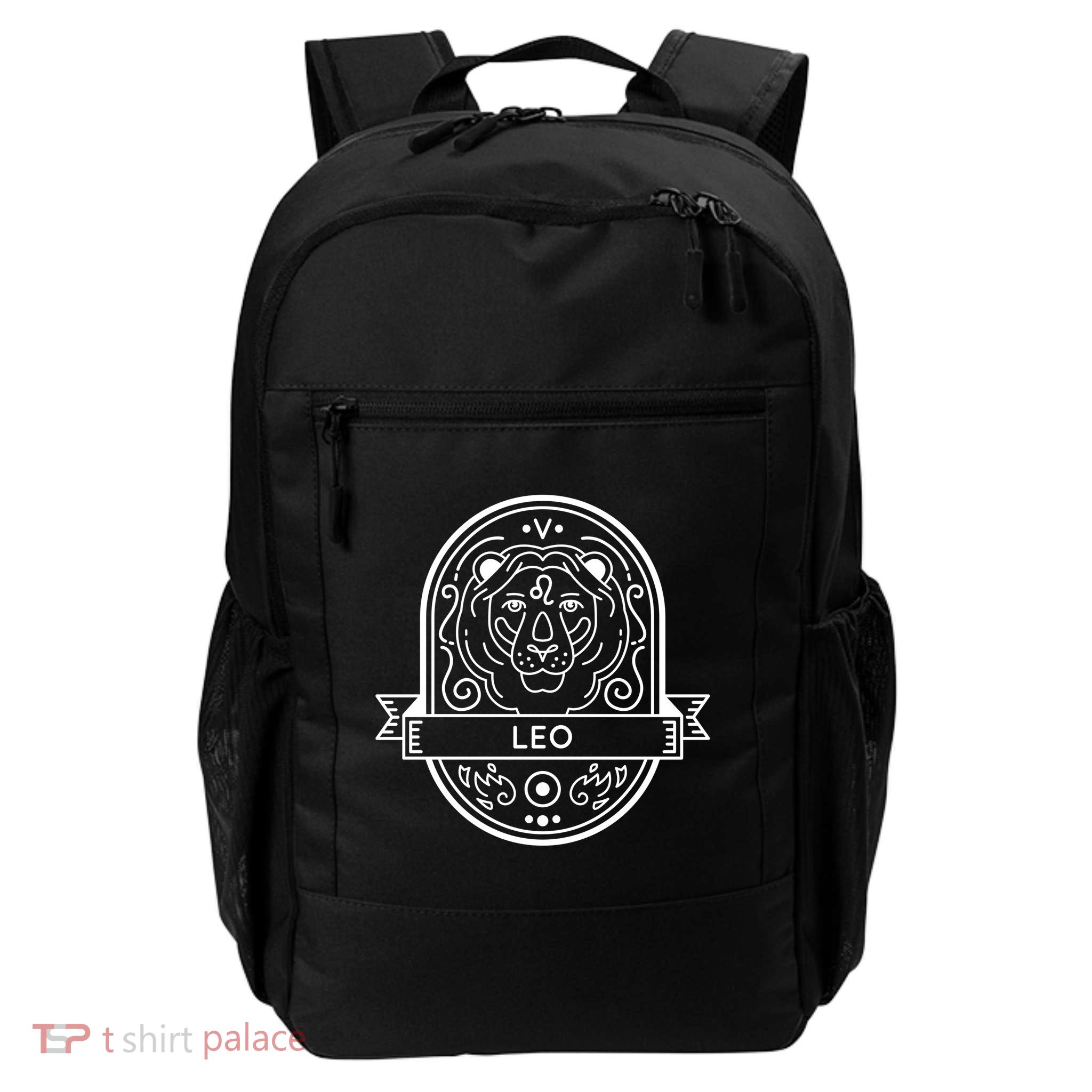 Leo Zodiac Symbol Design Backpack