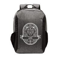 Leo Zodiac Symbol Design Vector Backpack
